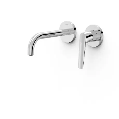 Façade mitigeur lavabo Chrome - TRES 28130021