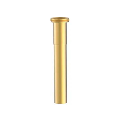 Rallonge pour siphon télescopique type bouteille Or Mat 24K - TRES 913463320OM