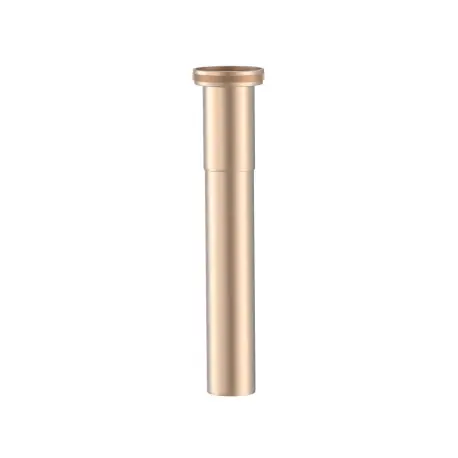 Rallonge pour siphon télescopique type bouteille Or Rose Mat 24K - TRES 913463320OPM