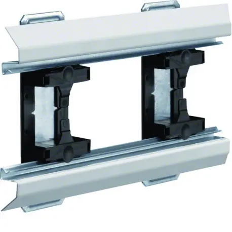 Angle intérieur pour BKIS épais 12,5mm simple hauteur acier RAL9016 Pure - HAGER BKIS121304E9016