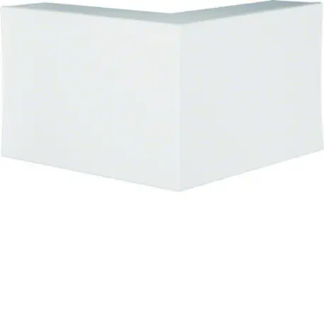 Angle extérieur lifea pour FB99230 h230mmxp100mm 4 agrafes RAL 9016 Pure - HAGER FB9923039016