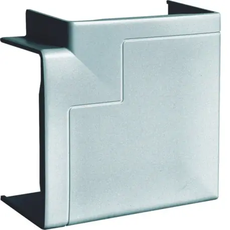 Angle plat queraz enclipsage direct pour GBD(A)50085 alu - HAGER GBD500855ALU