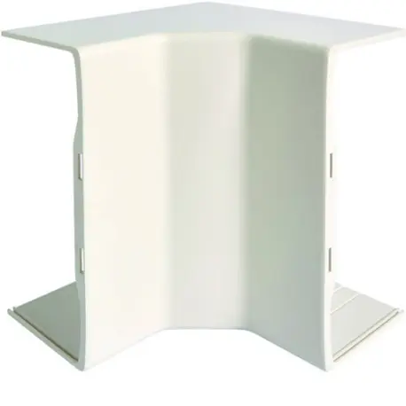 Angle intérieur 3D queraz enclipsage direct pour GBD50130/50131 RAL 9016 Pure - HAGER GBD501314J9016