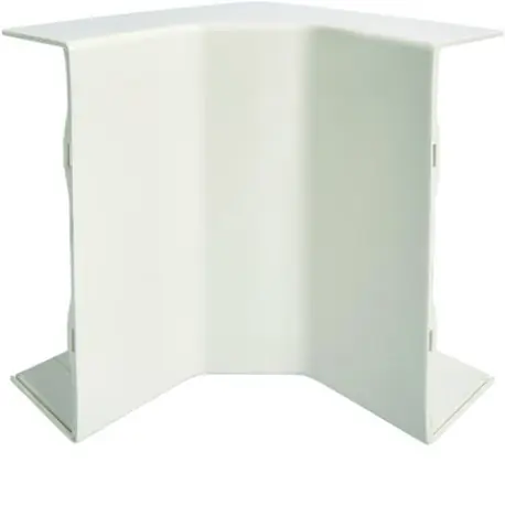 Angle intérieur 3D queraz enclipsage direct pour GBD50160/161 RAL 9016 Pure - HAGER GBD501614J9016