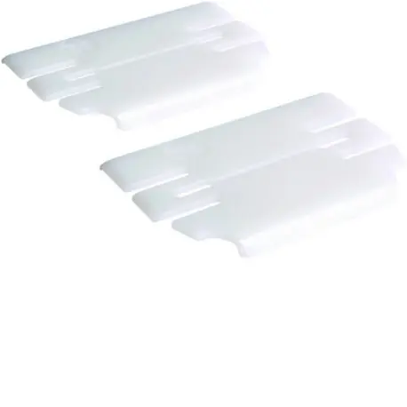 Jeu d‘éclisses queraz pour GBD50161 RAL 9016 Pure - HAGER GBD501619