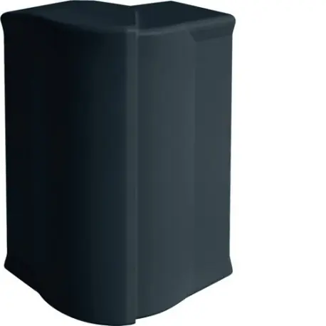 Angle extérieur queraz enclipsage direct p GBD50161 RAL 9011 noir - HAGER GBD5016139011