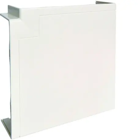 Angle plat queraz enclipsage direct pour GBD50161 RAL 9016 Pure - HAGER GBD5016159016