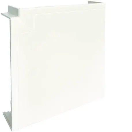 Angle plat queraz enclipsage direct pour GBD50190 RAL 9016 Pure - HAGER GBD5019059016