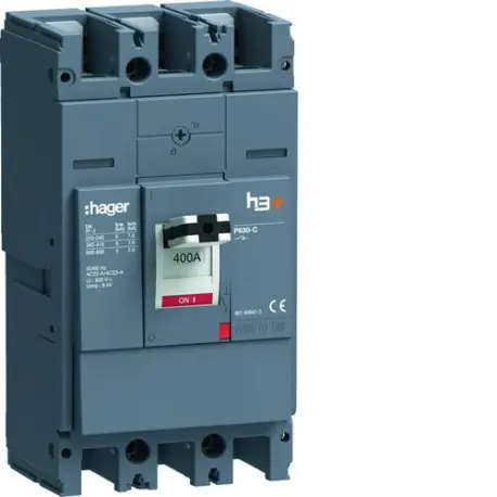Interrupteur h3+ P630 3x400A - HAGER HCW400AR