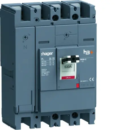 Interrupteur h3+ P630 4x630A - HAGER HCW631AR