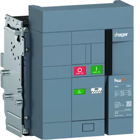 Interrupteur Ouvert HW1 1250A 3P Débrochable - HAGER HW1W312DS