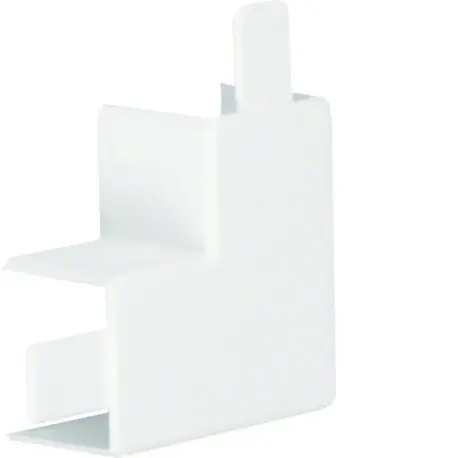 Angle plat lifea pour LF30030 RAL 9016 Pure - HAGER LF3003059016