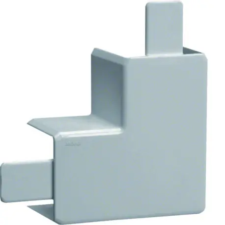 Angle plat lifea pour LF40040 RAL 7030 gris - HAGER LF4004057030