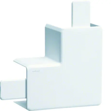 Angle plat lifea pour LF40040 RAL 9016 Pure - HAGER LF4004059016