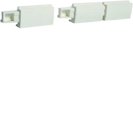 10 extensions pour support appareillage lifea LFF71H090Pure RAL 9016 Pure - HAGER LFF71H0999016