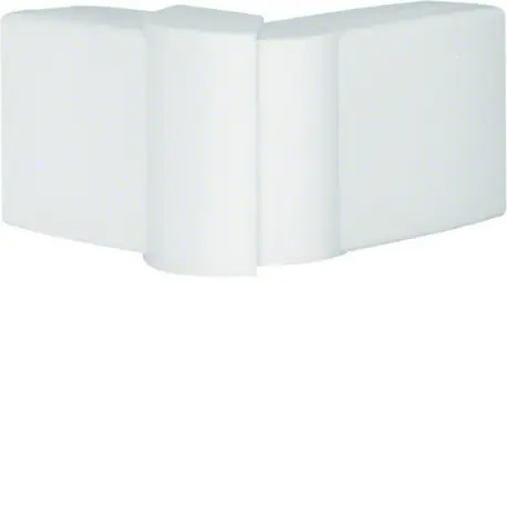 Angle extérieur variable lifea pour LF/LFF30060 h57mmxp30mm RAL9016 Pure - HAGER LFF3006039016