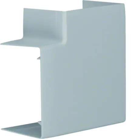 Angle plat variable pour LF/LFF60090 h 90mm x p 60mm gris - HAGER LFF6009057030