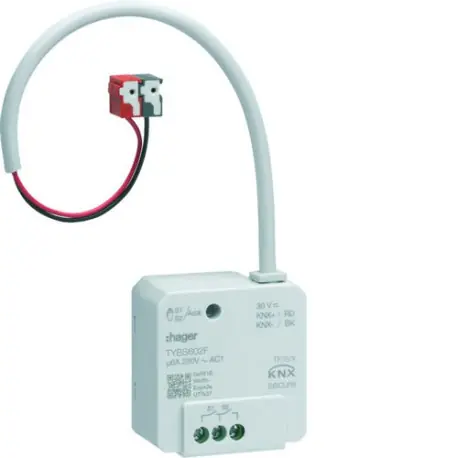 Module de sortie 2x 6A /230V~, à encastrer, KNX - HAGER TYBS602F