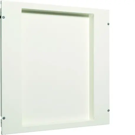 Plastron.evo,pour coffret métallique,creusé,600x600mm - HAGER UC293
