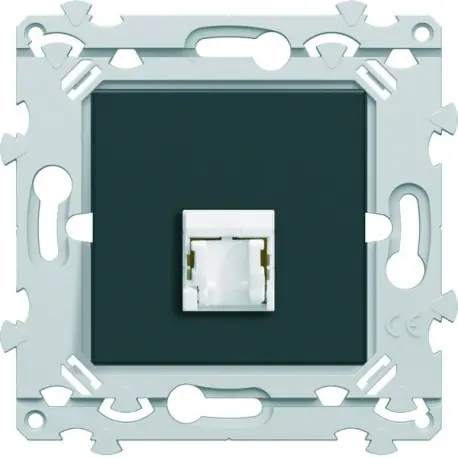 RJ45 CAT.6 STP anthracite - HAGER WE226A