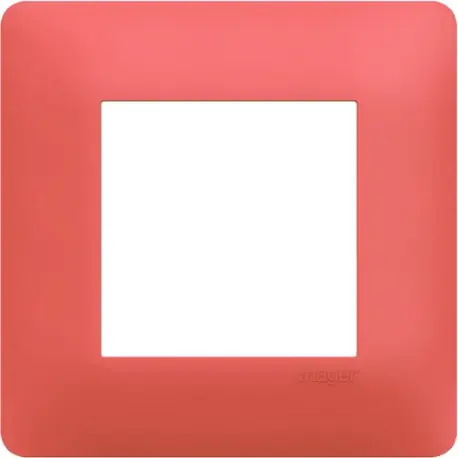Plaque 1 poste essensya Coral - HAGER WE551