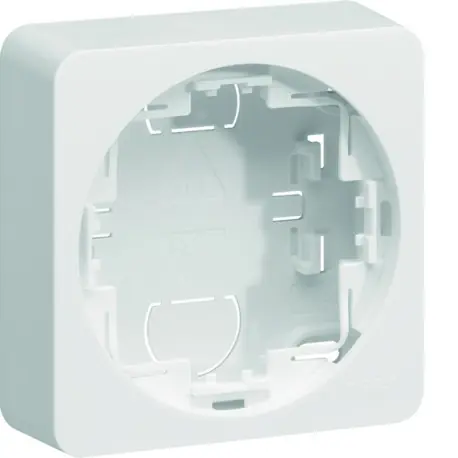 ateha Boîte simple vide associable - HAGER WJA681B