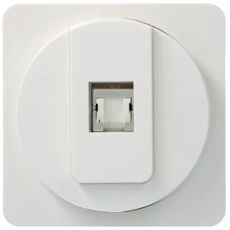 ateha prise RJ45 cat6 STP pour Grade 2 TV complet - HAGER WJC230B