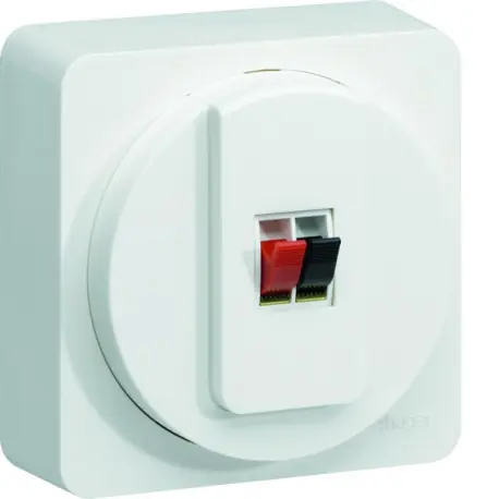 ateha Prise HP simple complet - HAGER WJC291B