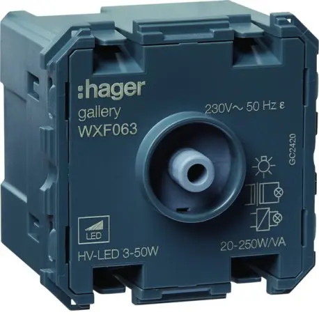 Variateur poussoir gallery - HAGER WXF063