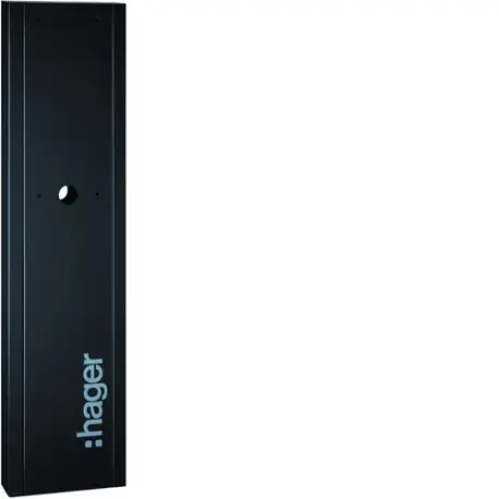 Witty accessoire pied rectangle deux bornes de charge - HAGER XEVA115
