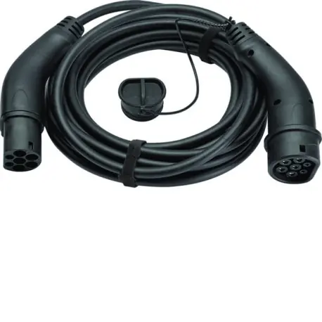 Witty accessoire Câble de recharge Mode 3 T2/T2 32A 1P 7,5m - HAGER XEVA714