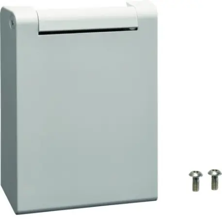 Witty pièce détachée - kit couvercle prise gris pour borne witty XEV1K ou XEV1R - HAGER XEVS100