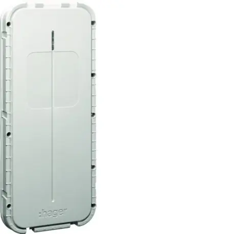 Witty pièce détachée - couvercle gris pour borne witty XEV1K ou XEV1R - HAGER XEVS120