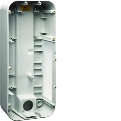 Witty pièce détachée - boîtier gris pour borne witty XEV1K ou XEV1R - HAGER XEVS140