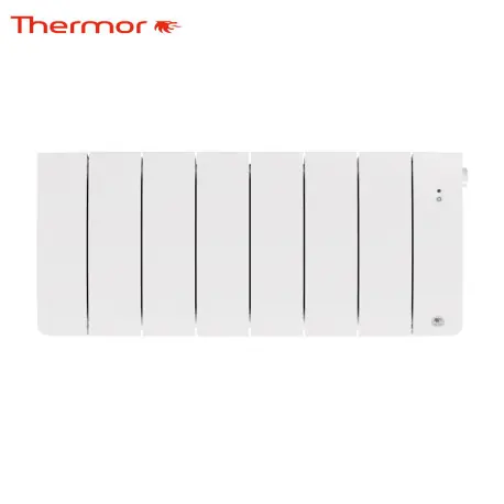 Radiateur chaleur douce BILBAO 4 connecté Bas 1400W Blanc Brillant - THERMOR 494837