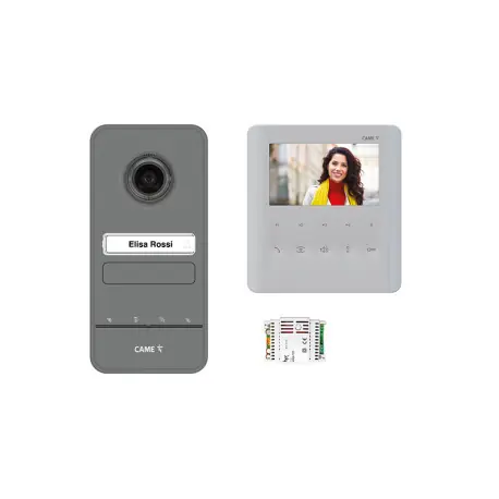 Kit portier video mains libres - CAME 8K40CF-031