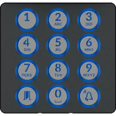 MTMFKBVR-MA - Facade module clavier VR MA - CAME 840XC-0270
