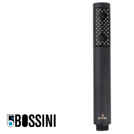 Douchette laiton jet de pluie noir mat BLACK & WHITE - BOSSINI B00250073