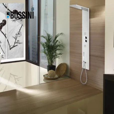 Colonne de douche 4 jets monocommande chromé Manhattan - Bossini L00891030