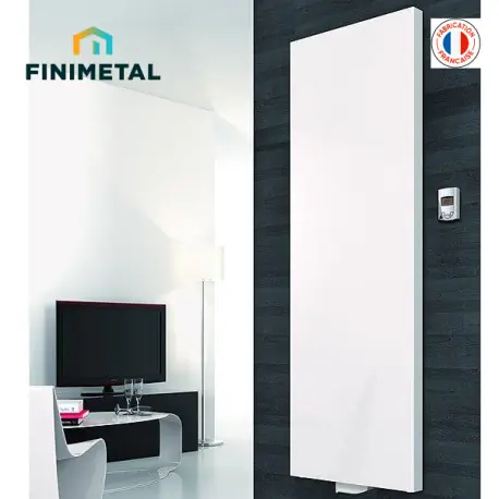 Radiateur vertical FINIMETAL 1250W Fluide caloporteur TINOS V E TIVP111800625EL