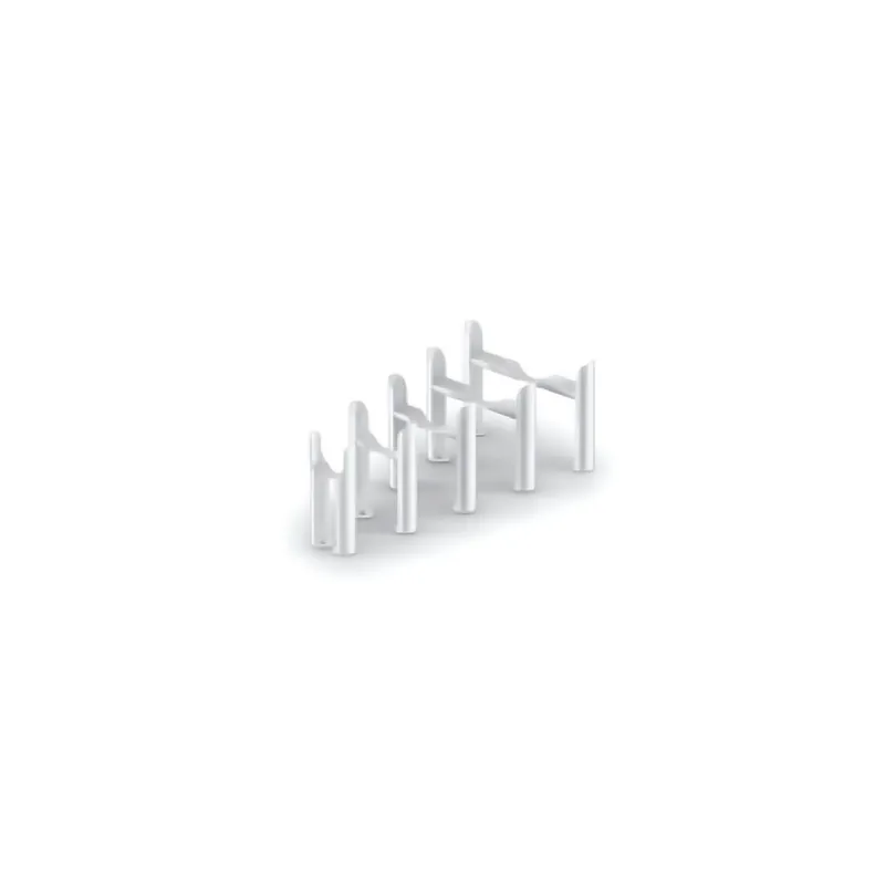 Pied double console amovible blanc Vuelta - Acova 722381