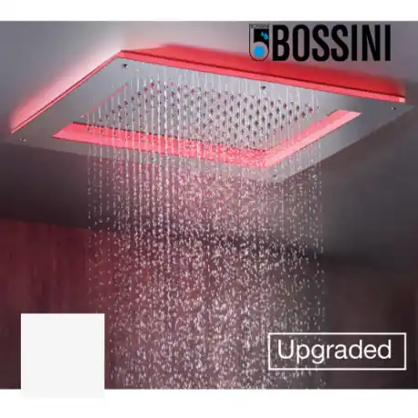 Cadre rétrofit à LED chromothérapie blanc pour plafonds de douche - Bossini HI0001045