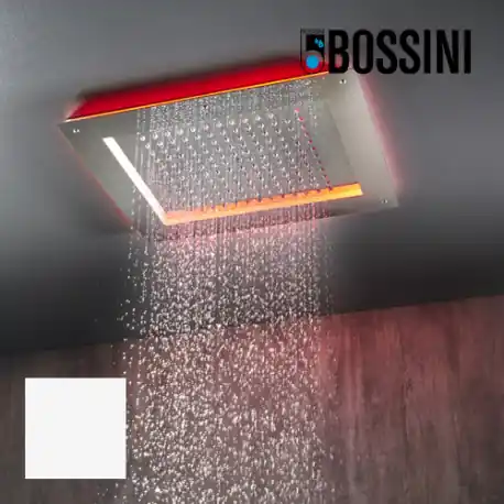Cadre rétrofit à LED chromothérapie blanc pour plafonds de douche - Bossini HI0391045