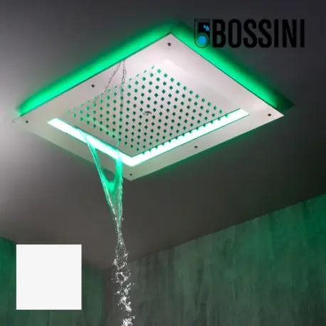 Cadre rétrofit à LED chromothérapie blanc pour plafonds de douche - Bossini HI0925045