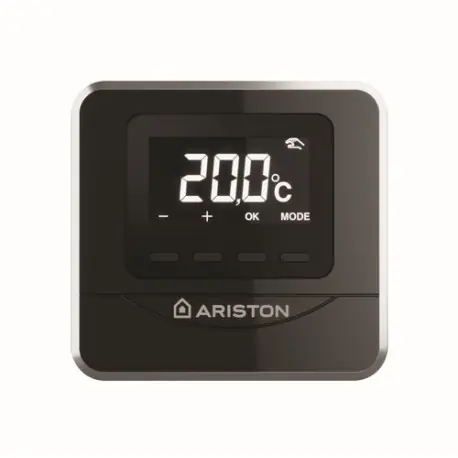 Thermostat modulant sans fil Classe 5 Cube RF (Emetteur) blanc - Ariston 3319478