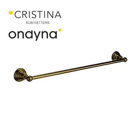 Porte serviette museo 60 cm vieux bronze - CRISTINA ONDYNA CA21293