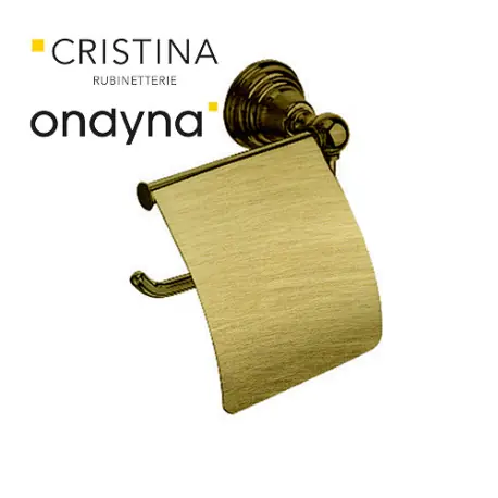 Porte papier museo couvert vieux bronze - CRISTINA ONDYNA CA23693