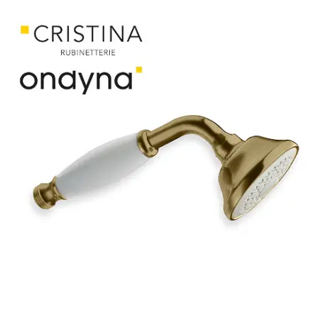 Douchette chambord retro vieux bronze mat - CRISTINA ONDYNA PD10693