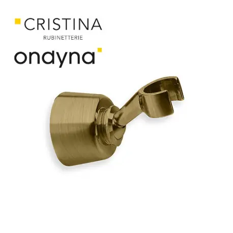 Support mural articule vieux bronze mat - CRISTINA ONDYNA PD45693