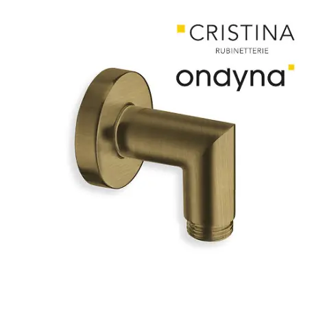 Prise d‘eau laiton ronde vieux bronze - CRISTINA ONDYNA PD46393